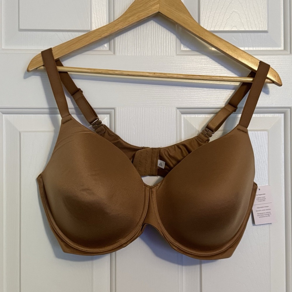 Auden Bra Womens 40DDD The Superstar Full Coverage T-Shirt Lightly Lined NWT